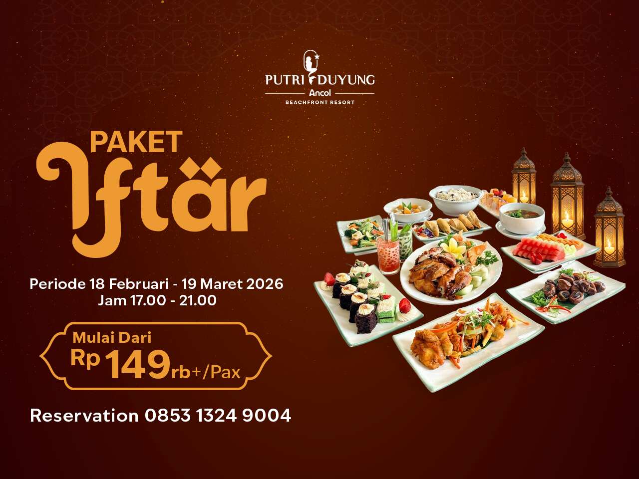 Paket Buka Puasa Ramadan 2026 di Nyiur Resto | Putri Duyung Ancol
